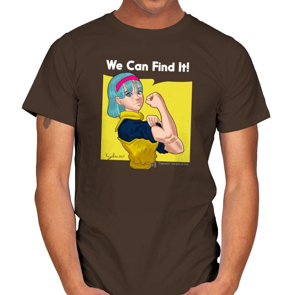 We Can Find It! - Kamehameha Tees - Mens T-Shirts RIPT Apparel Small / Dark Chocolate