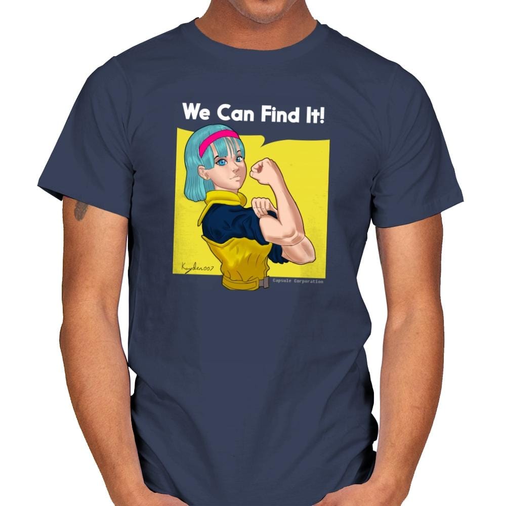 We Can Find It! - Kamehameha Tees - Mens T-Shirts RIPT Apparel Small / Navy