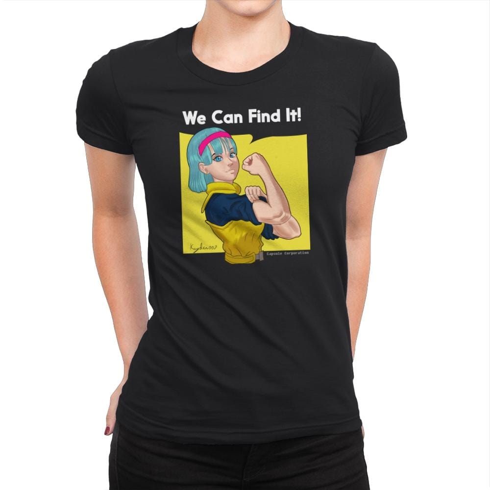 We Can Find It! - Kamehameha Tees - Womens Premium T-Shirts RIPT Apparel Small / Black