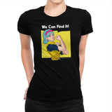 We Can Find It! - Kamehameha Tees - Womens Premium T-Shirts RIPT Apparel Small / Indigo
