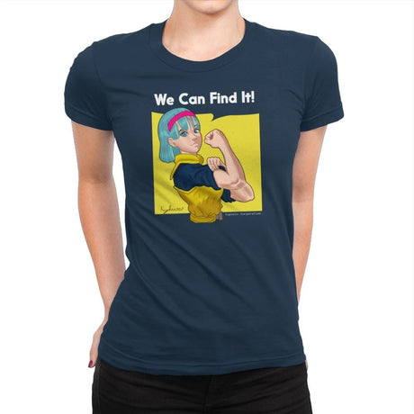 We Can Find It! - Kamehameha Tees - Womens Premium T-Shirts RIPT Apparel Small / Midnight Navy