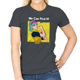 We Can Find It! - Kamehameha Tees - Womens T-Shirts RIPT Apparel Small / Charcoal