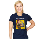 We Can Hunt This! - Womens T-Shirts RIPT Apparel Small / Navy