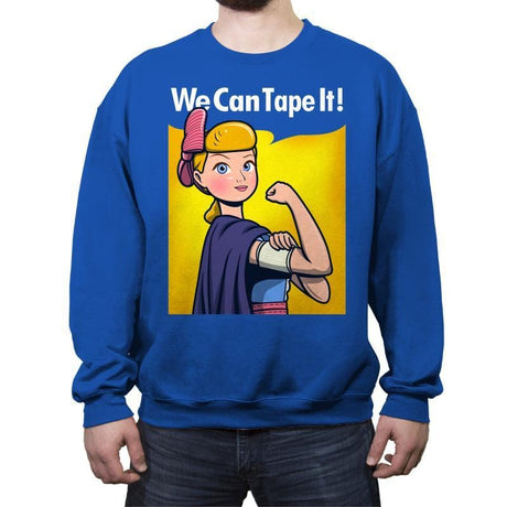 We can tape it! - Crew Neck Sweatshirt Crew Neck Sweatshirt RIPT Apparel