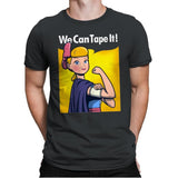 We can tape it! - Mens Premium T-Shirts RIPT Apparel Small / Heavy Metal