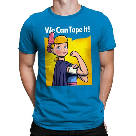 We can tape it! - Mens Premium T-Shirts RIPT Apparel Small / Turqouise