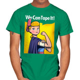We can tape it! - Mens T-Shirts RIPT Apparel Small / Kelly Green