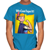 We can tape it! - Mens T-Shirts RIPT Apparel Small / Sapphire