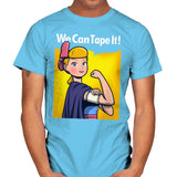 We can tape it! - Mens T-Shirts RIPT Apparel Small / Sky