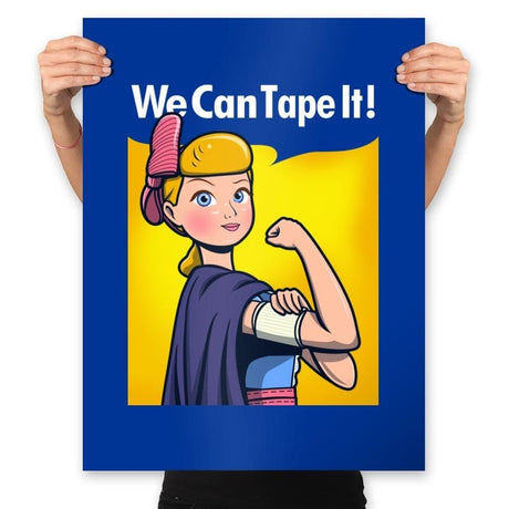 We can tape it! - Prints Posters RIPT Apparel 18x24 / Royal