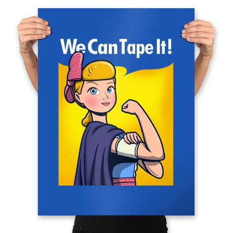 We can tape it! - Prints Posters RIPT Apparel 18x24 / Royal