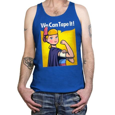 We can tape it! - Tanktop Tanktop RIPT Apparel X-Small / True Royal