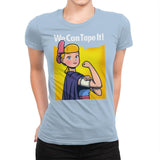We can tape it! - Womens Premium T-Shirts RIPT Apparel Small / Cancun