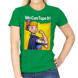 We can tape it! - Womens T-Shirts RIPT Apparel Small / Irish Green