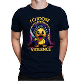 We Choose Violence - Mens Premium T-Shirts RIPT Apparel Small / Midnight Navy