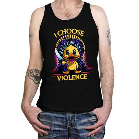 We Choose Violence - Tanktop Tanktop RIPT Apparel X-Small / Black