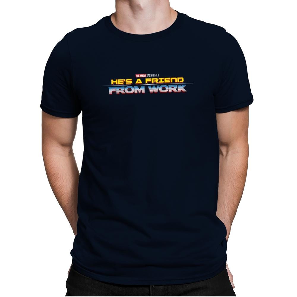 We Know Each Other! Exclusive - Mens Premium T-Shirts RIPT Apparel Small / Midnight Navy