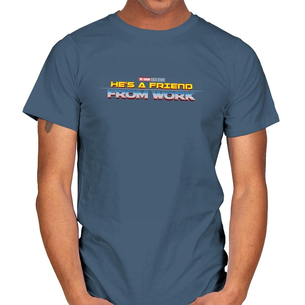We Know Each Other! Exclusive - Mens T-Shirts RIPT Apparel Small / Indigo Blue