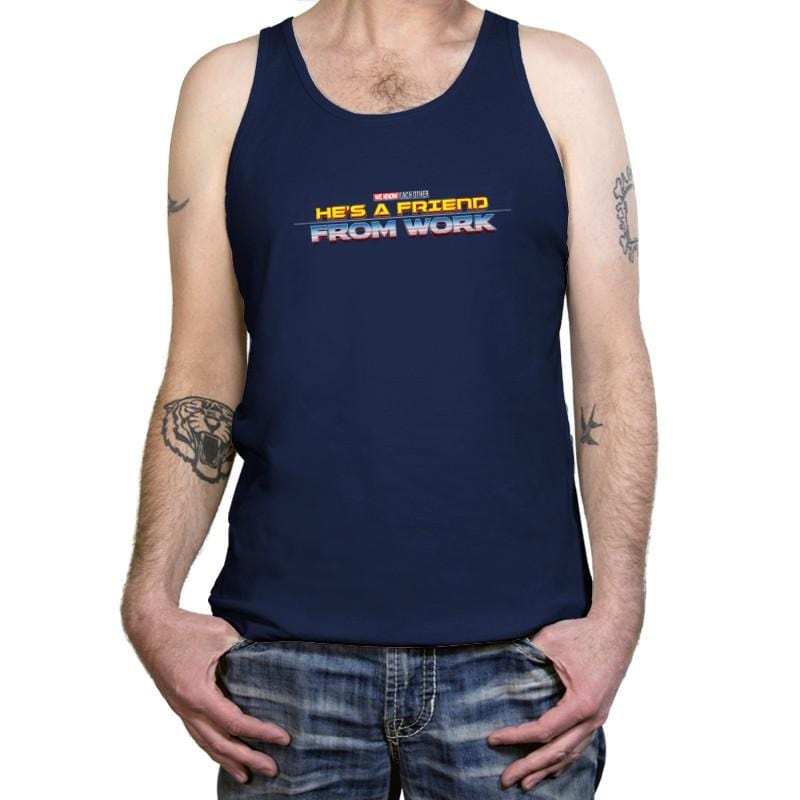 We Know Each Other! Exclusive - Tanktop Tanktop RIPT Apparel X-Small / Navy
