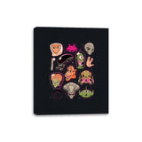 We Love Aliens  - Canvas Wraps Canvas Wraps RIPT Apparel 8x10 / Black