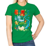 We Love Dragons - Womens T-Shirts RIPT Apparel Small / Irish Green