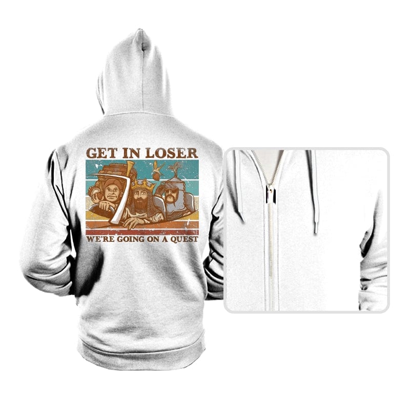 We're Going on a Quest - Hoodies Hoodies RIPT Apparel Small / White