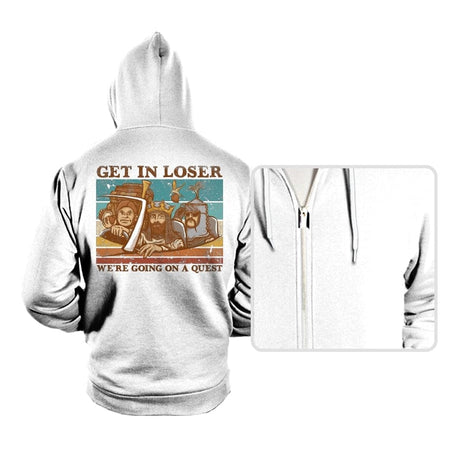 We're Going on a Quest - Hoodies Hoodies RIPT Apparel Small / White