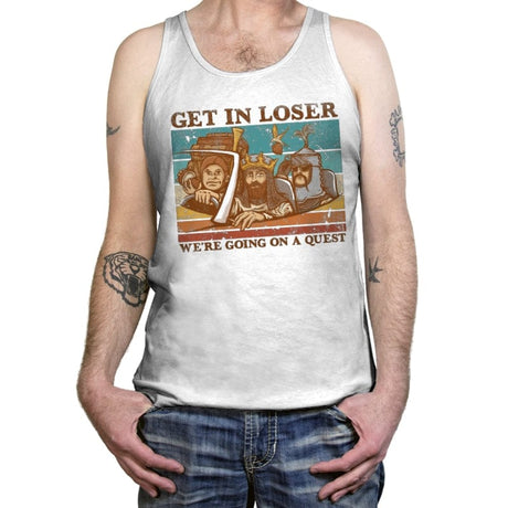 We're Going on a Quest - Tanktop Tanktop RIPT Apparel X-Small / White