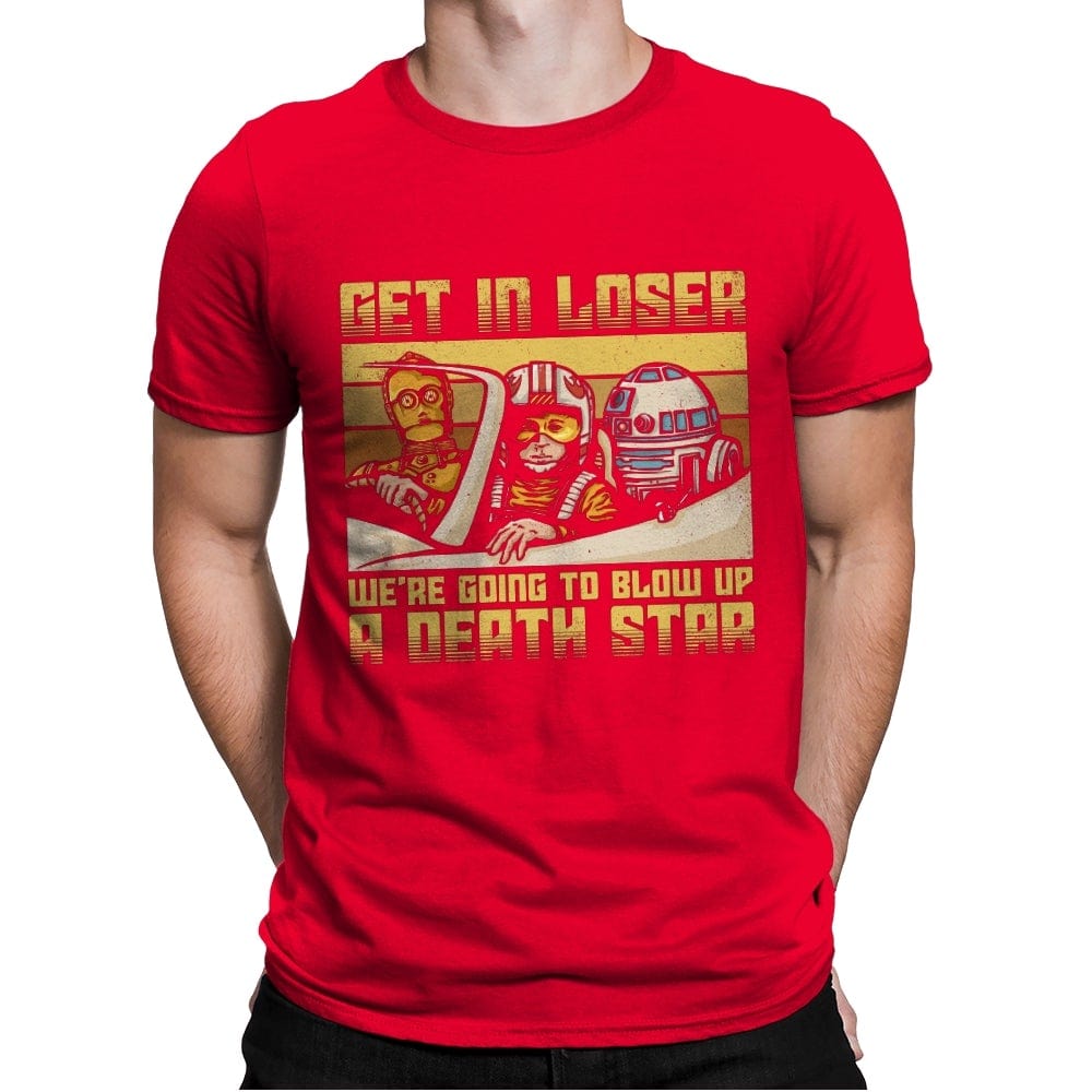 We're going to blow up a Death Star - Best Seller - Mens Premium T-Shirts RIPT Apparel Small / Red