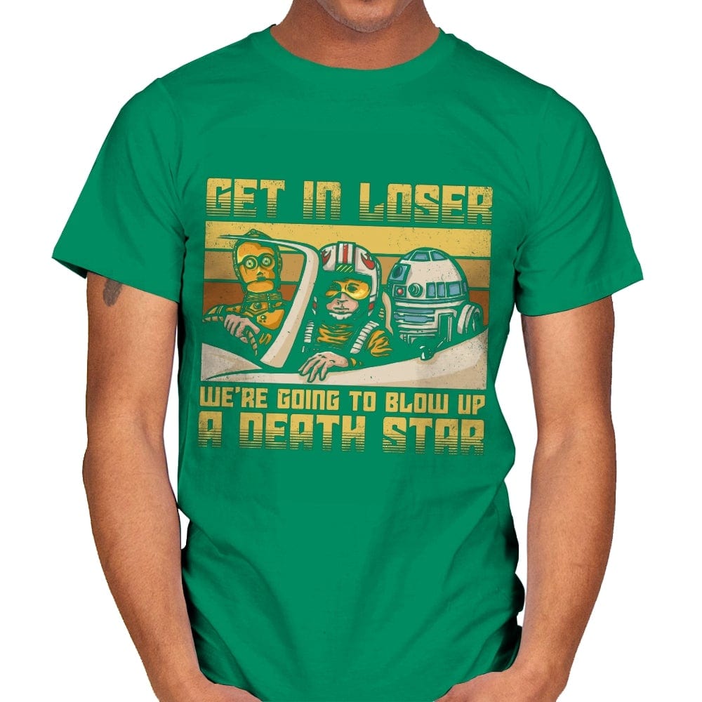 We're going to blow up a Death Star - Best Seller - Mens T-Shirts RIPT Apparel Small / Kelly