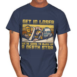 We're going to blow up a Death Star - Best Seller - Mens T-Shirts RIPT Apparel Small / Navy