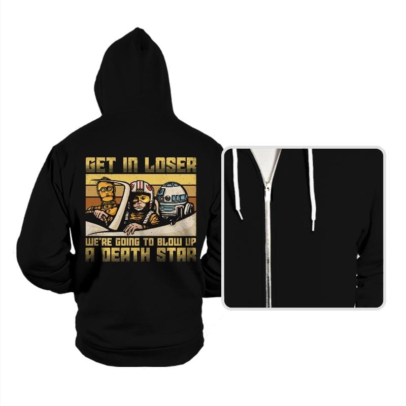 We're going to blow up a Death Star - Hoodies Hoodies RIPT Apparel Small / Black