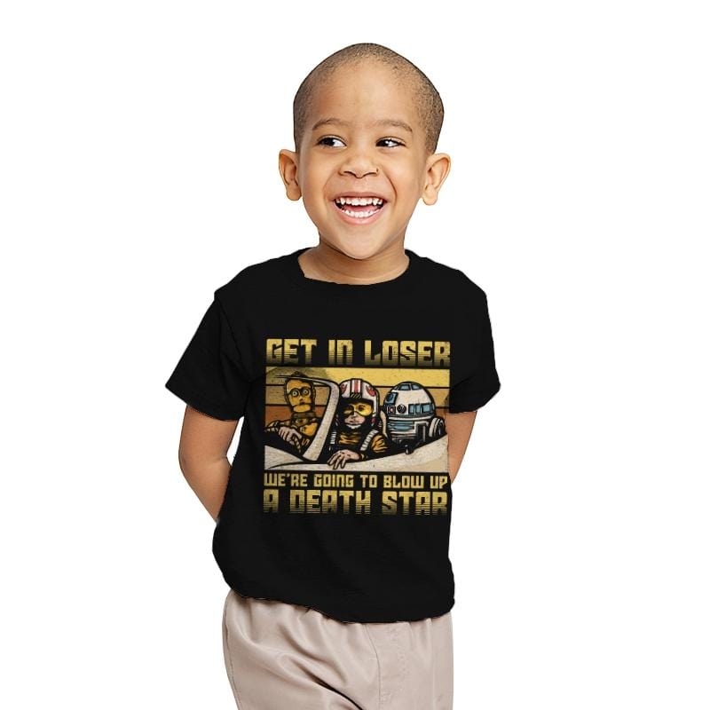 We're going to blow up a Death Star - Youth T-Shirts RIPT Apparel X-small / Black