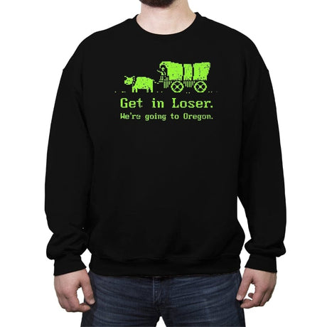We're Going to Oregon - Best Seller - Crew Neck Sweatshirt Crew Neck Sweatshirt RIPT Apparel Small / Black