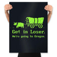 We're Going to Oregon - Best Seller - Prints Posters RIPT Apparel 18x24 / Black