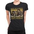We're Going to Stop a Wedding - Womens Premium T-Shirts RIPT Apparel Small / Black