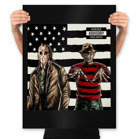 We're Nightmare - Prints Posters RIPT Apparel 18x24 / Black