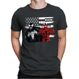 We're Sorry Ms. Parker - Best Seller - Mens Premium T-Shirts RIPT Apparel Small / Heavy Metal