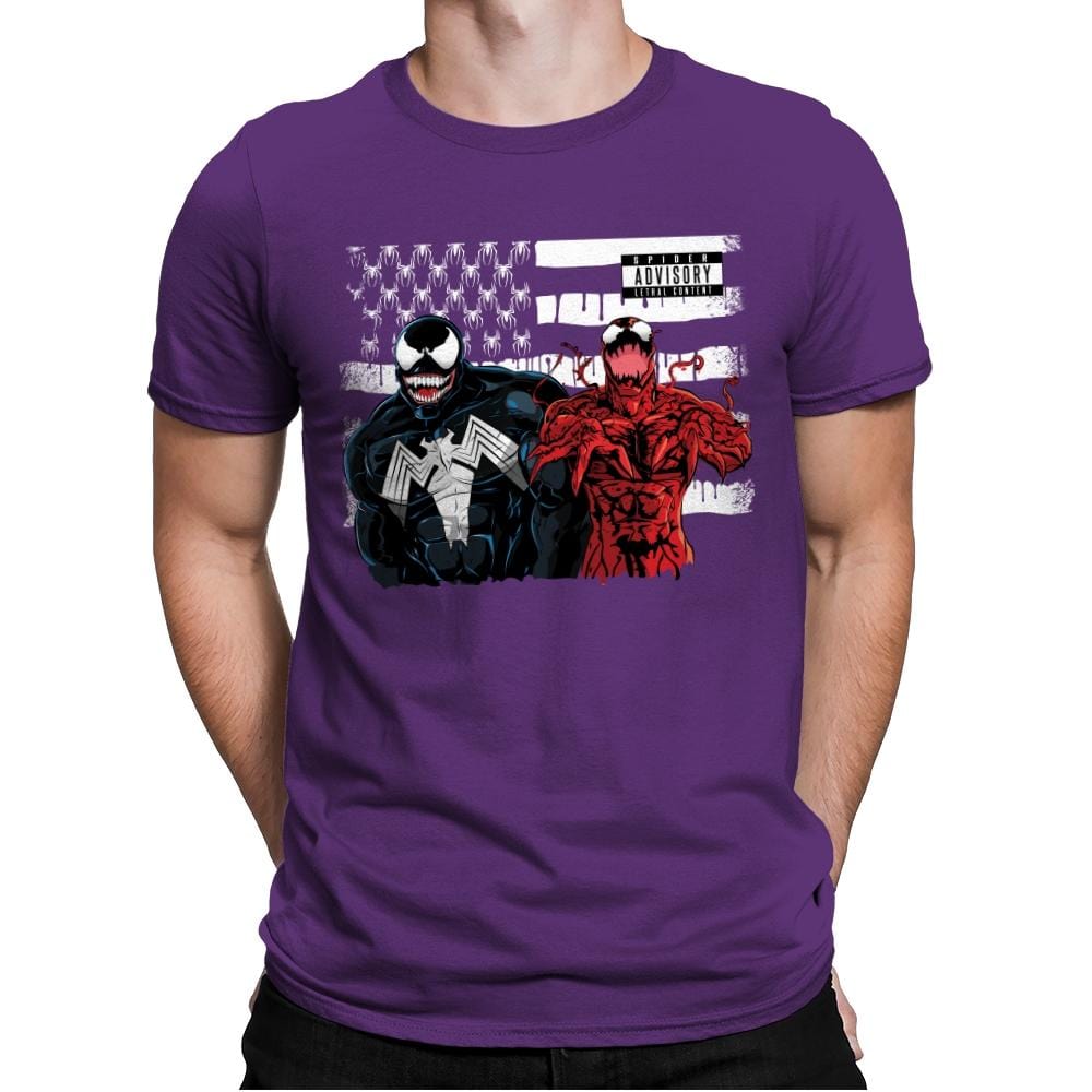 We're Sorry Ms. Parker - Best Seller - Mens Premium T-Shirts RIPT Apparel Small / Purple Rush