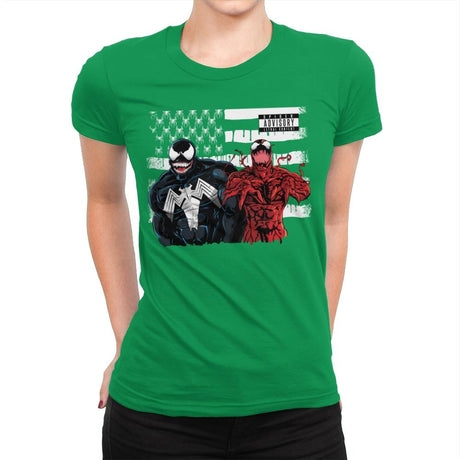 We're Sorry Ms. Parker - Best Seller - Womens Premium T-Shirts RIPT Apparel Small / Kelly Green