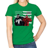 We're Sorry Ms. Parker - Best Seller - Womens T-Shirts RIPT Apparel Small / Irish Green