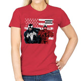 We're Sorry Ms. Parker - Best Seller - Womens T-Shirts RIPT Apparel Small / Red