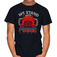 We Stand with Prime - Mens T-Shirts RIPT Apparel Small / Black