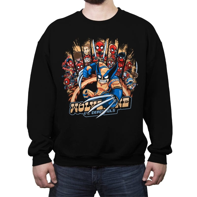 Weapon Pilgrim - Crew Neck Sweatshirt Crew Neck Sweatshirt RIPT Apparel Small / Black