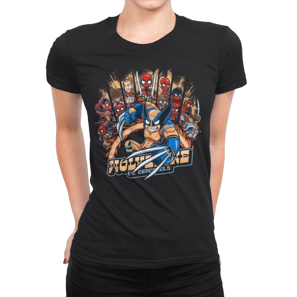Weapon Pilgrim - Womens Premium T-Shirts RIPT Apparel Small / Black