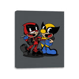 Weapon x Head - Canvas Wraps Canvas Wraps RIPT Apparel 11x14 / Charcoal