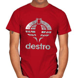 Weapons Supplier Athletics - Mens T-Shirts RIPT Apparel Small / Red