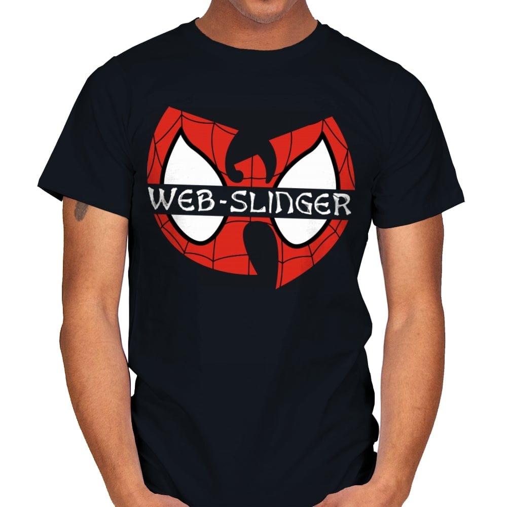 Web-Slinger Clan - Mens T-Shirts RIPT Apparel Small / Black