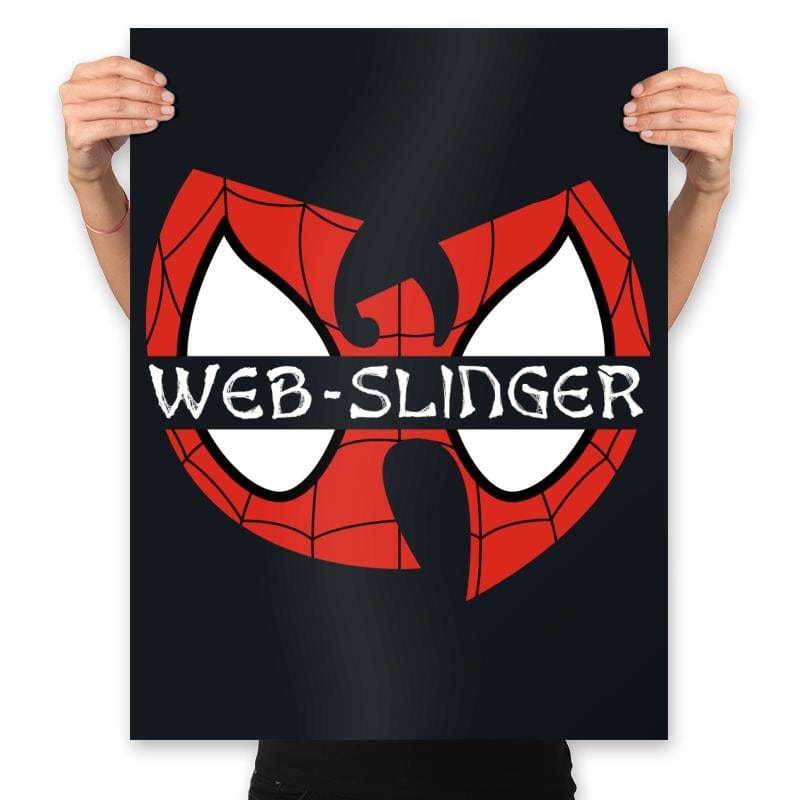 Web-Slinger Clan - Prints Posters RIPT Apparel 18x24 / Black