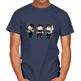 Wednesday Addams Peanuts' Dance - Mens T-Shirts RIPT Apparel Small / Navy